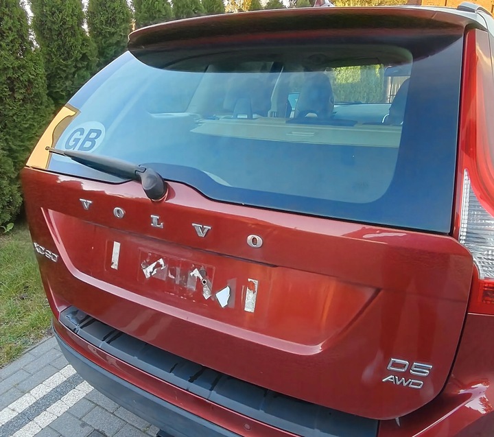 фото №3, Volvo xc60 1 i передний рестайлинг 08-13 крышка задняя багажника з стекло 702