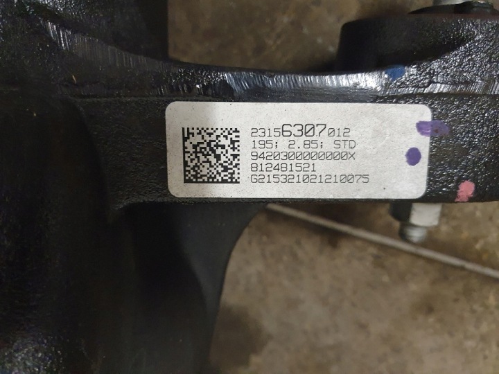 фото №5, Cadillac ats cts 2013-19 заднее мост дифференциал 2.85 23156307 jak новый