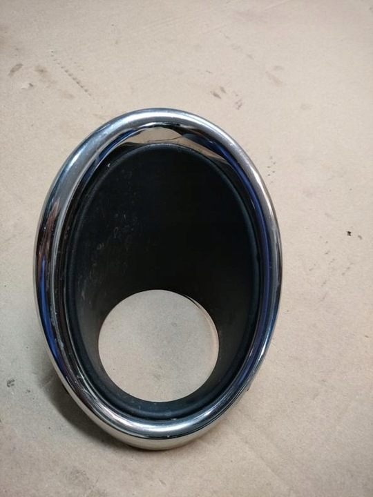 фото №1, Qashqai j11 13- решётка рамка галоген хром правая оригинал