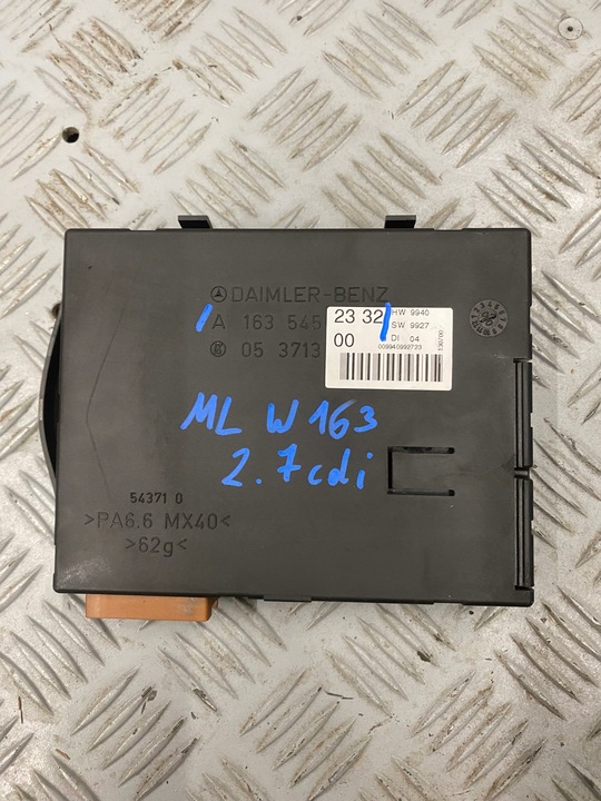 фото №1, Модуль комфорта a1635452832 mercedes ml w163