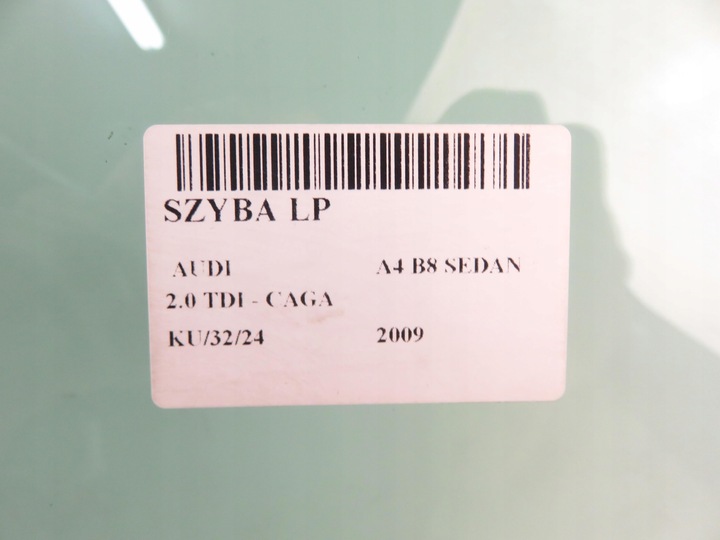 фото №6, Скло ліва передня audi a4 b8 sedan