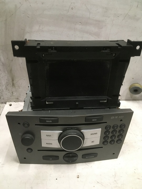 фото №1, Радіо cd 70 навігація + кольоровий дисплей opel zafira b astra h