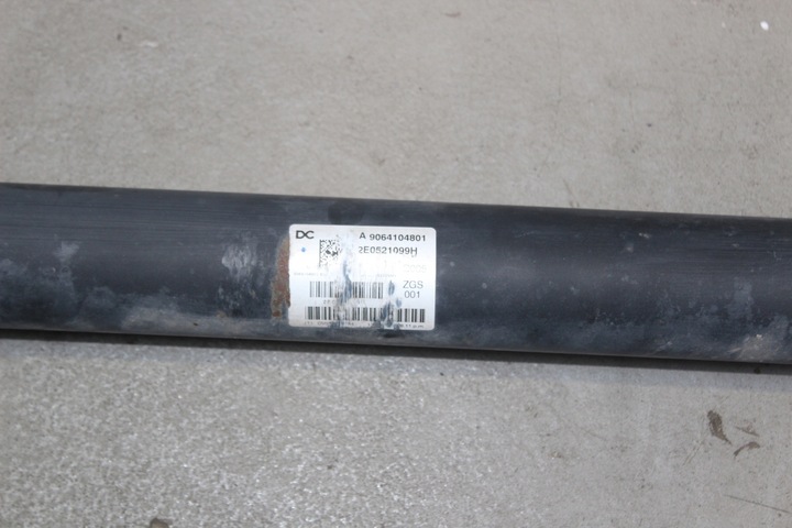 фото №14, Mercedes sprinter w906 wał привідний 343,5 cm 3-częściowy a9064107916