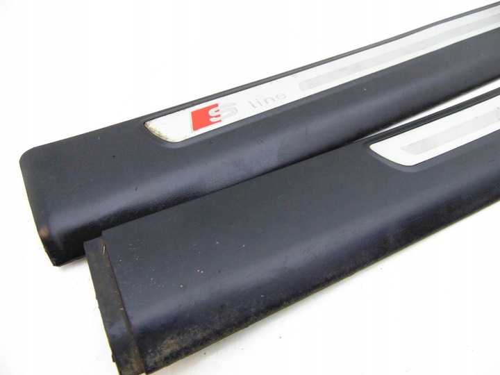 фото №7, Kpl 4x планка накладка порогова s-line audi a6 c6