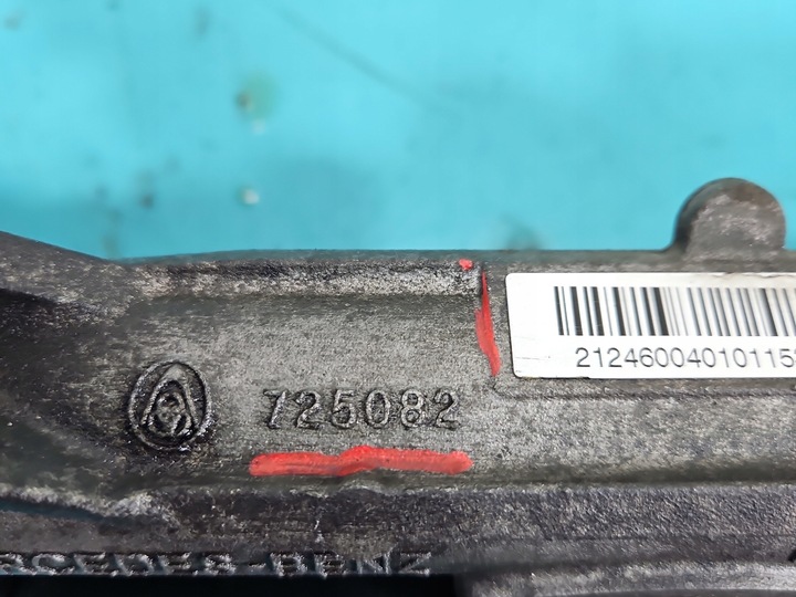 фото №10, Трансмісія кермова рейка рульового управління mercedes w212 2124600401