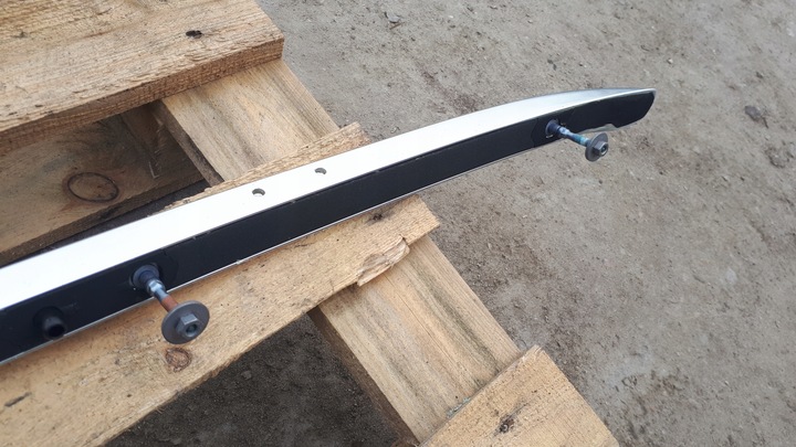 фото №11, A4 b9 рестайлінг рейлінг даховий лівий хром 8w9860021j