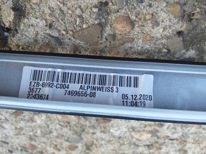 фото №9, Bmw 3 g20 планка дахова альпійський білий 3 7469656 2343674