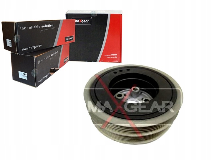 фото №1, Колесо ременное вала коленчатого vw maxgear