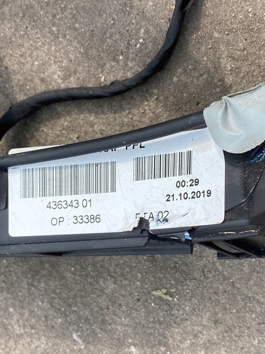 фото №9, Установка джгут камери двигуна opel corsa f 1,2 vti 9804848480