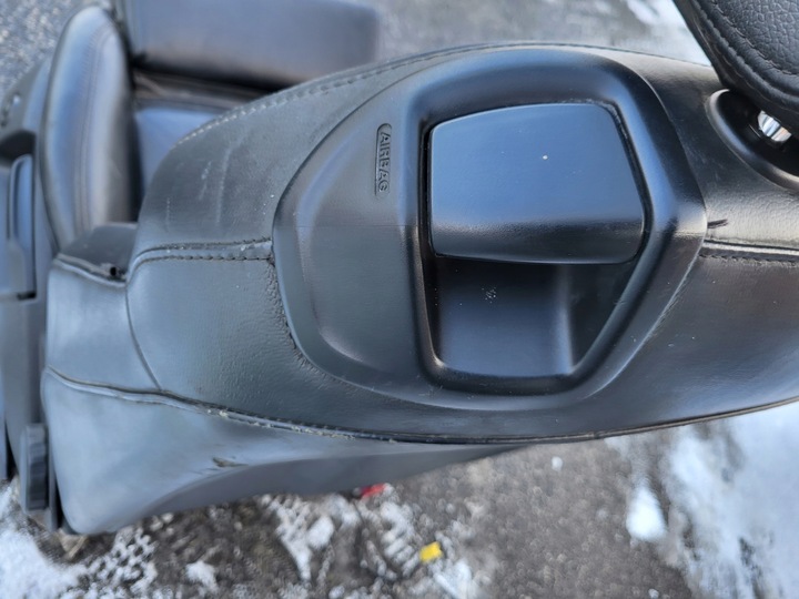 фото №11, Сиденье с подогревом левый перед подушка безопасности застёжка audi a5 8t3 купе чёрная кожа оригинальный номер eu