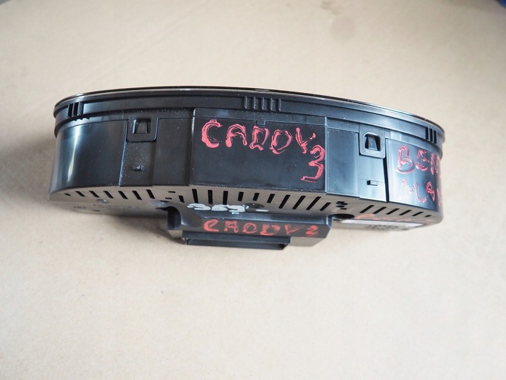 фото №7, Vw caddy 3 2k приборы спидометр 1t0920854 бензин механическая коробка передач