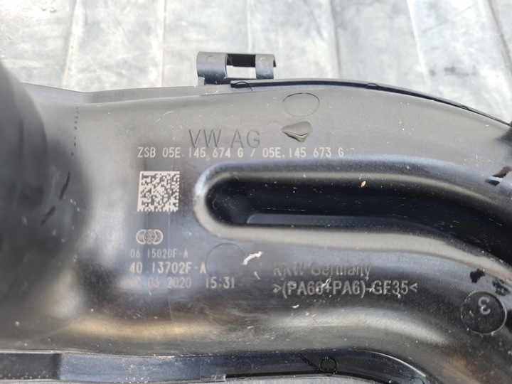 фото №5, Golf vii audi a3 8v шланг труба повітря 1.5 tsi