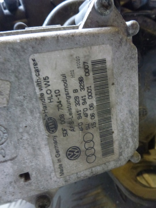 фото №11, Лампа лівий перед audi s8 a8 d3 рестайлінг європа!