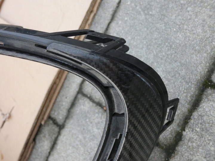 фото №10, Накладка, диффузор, спойлер бампера перед mercedes s-klasa w222 рестайлинг карбон