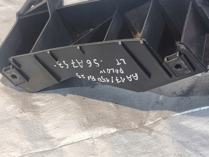 фото №10, Ползун бампера левый зад оригинальный номер 6q6807375 vw polo iv 4