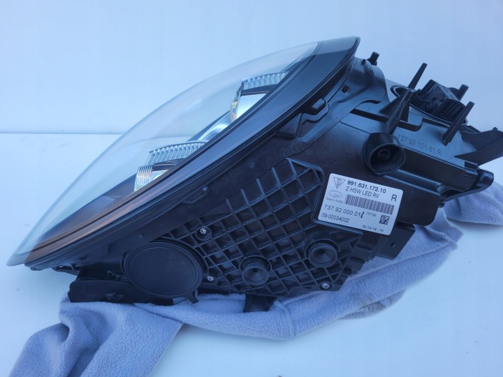 фото №8, Фара правая перед передняя porsche 911 991 991.2 полный led 991631172 10