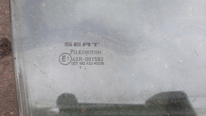 фото №2, Стекло дверь правые перед seat leon ii 05-12r