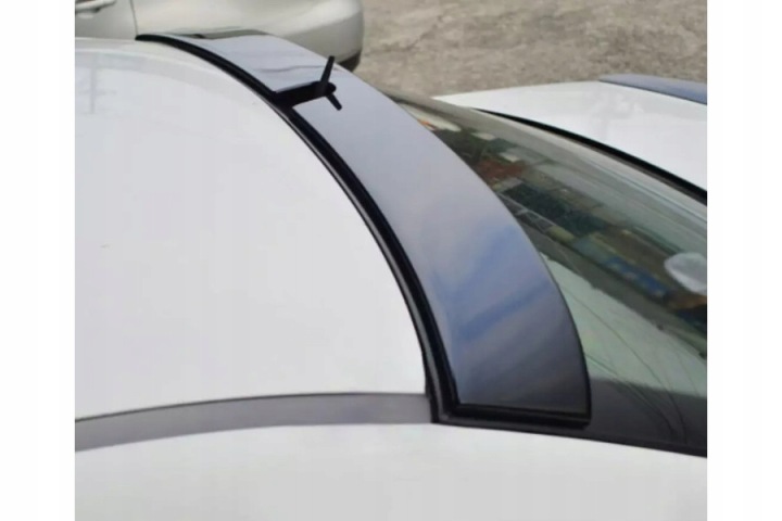 фото №8, Спойлер do mercedes c class w203 2001-2007 na стекло abs чёрный лак