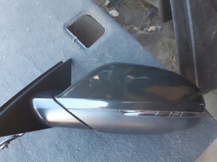 фото №6, Зеркало левое внешние audi a6 c7 lx7u 4g1857409ac 12+2 pin