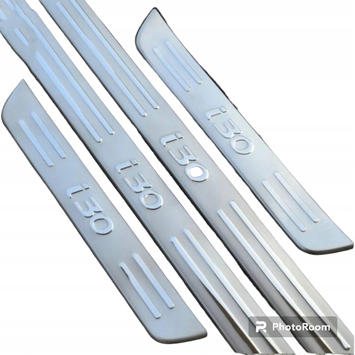 фото №1, Планки накладки захисні порогові na пороги hyundai i30 2009-2015 хром