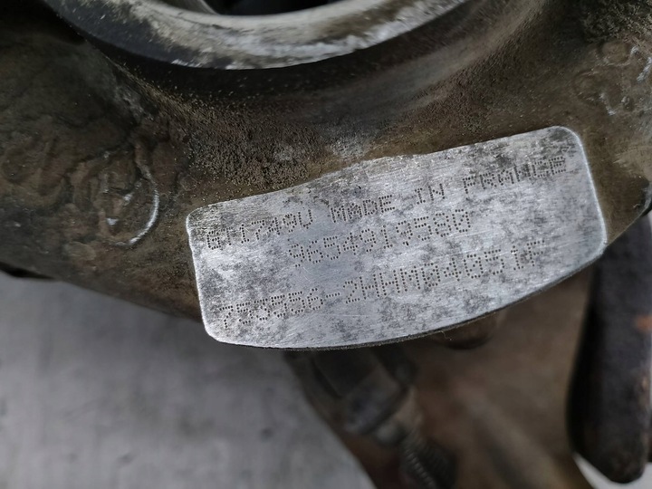 фото №5, Турбина peugeot 307 i sw 9654919580 gt1749v 753556-2 2.0 hdi