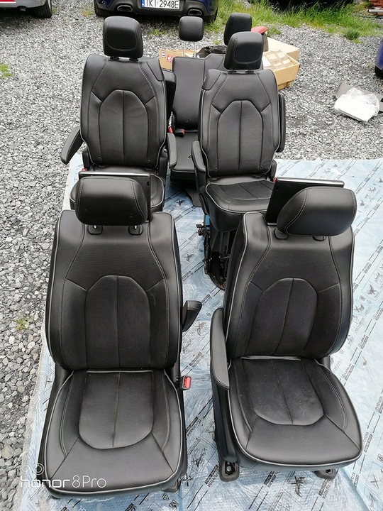 фото №12, Chrysler pacifica 2018 сиденья чёрные сиденье кожа