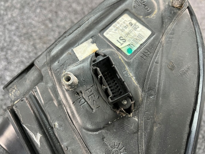 фото №11, Opel astra h iii зеркало правое ele. 5pin код краски - z168 европа