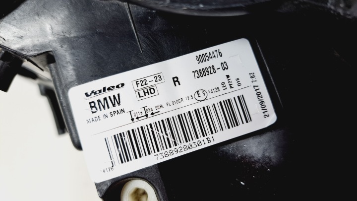 фото №13, Bmw 2 f22 f23 фара правая ксенон некорректируемый led 7388928