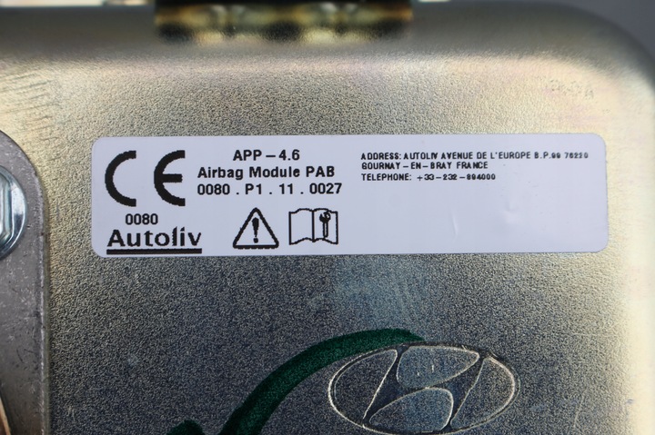 фото №6, Подушка безопасности пассажира hyundai i10 ii 13-19