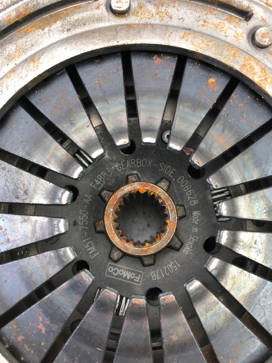 фото №4, Ford c-max 1,5 dci комплект зчеплення маховик з двома масами