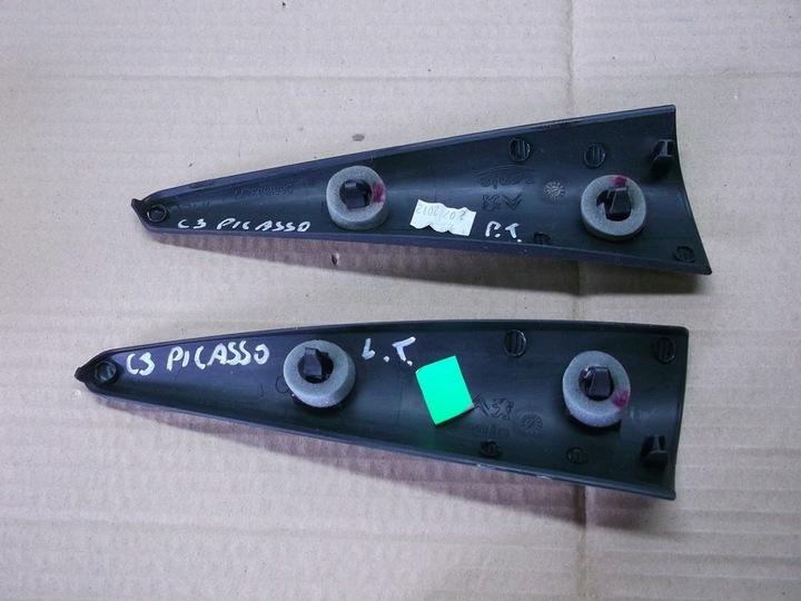 фото №2, Citroen c3 picasso заглушка треугольник дверь зад