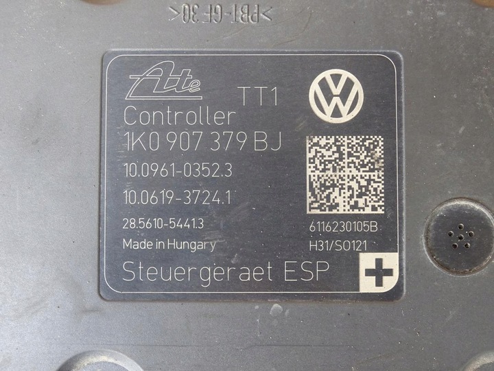 фото №8, Audi a3 8p рестайлінг golf vi leon ii насос abs 1k0907379bj 1k0614517de