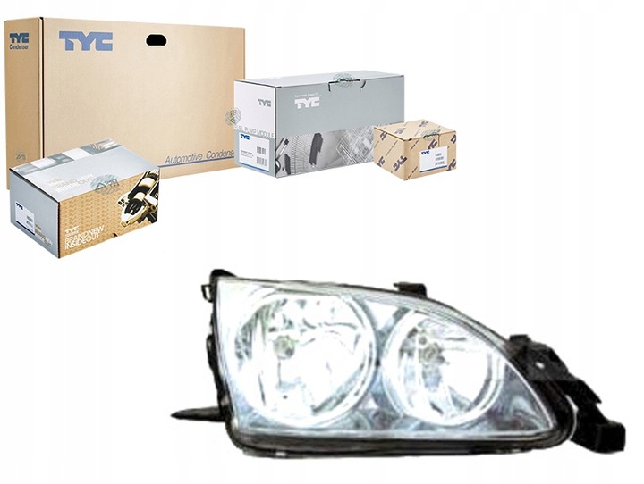 фото №1, Tyc фара h7 электрический toyota avensis t22