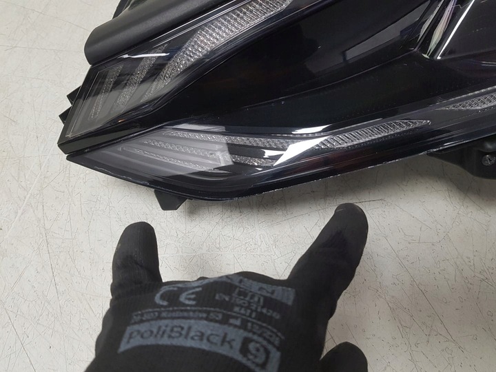 фото №13, Kia ev6 ev.6 лампа правая + левая передняя перед полный led европа идеальные