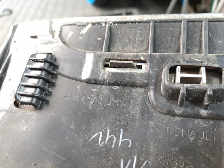 фото №3, Renault scenic iii планка двері перед права хром 801861399r