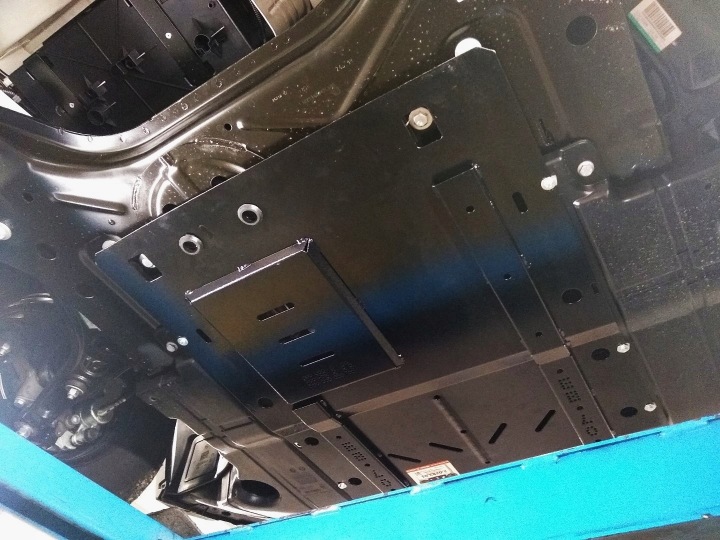 фото №6, Toyota tundra 2014- 5.7і стальной нижняя защита двигателя 0804