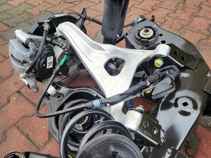 фото №7, Вісь задня балка підвішування зад nissan x-trail iv t33 2wd комплектна