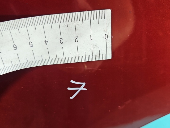 фото №9, Дверь зад левая vw tiguan i 07- hb 5d бордовый la3t