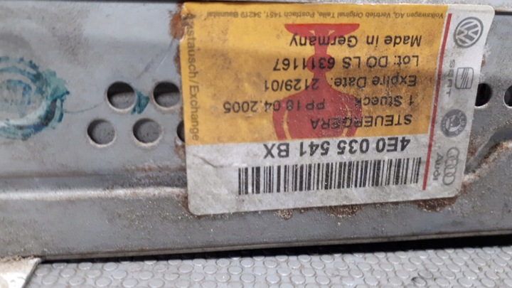 фото №4, 4e0035541bx модуль тюнер радіо audi a8 d3 3.0 05r