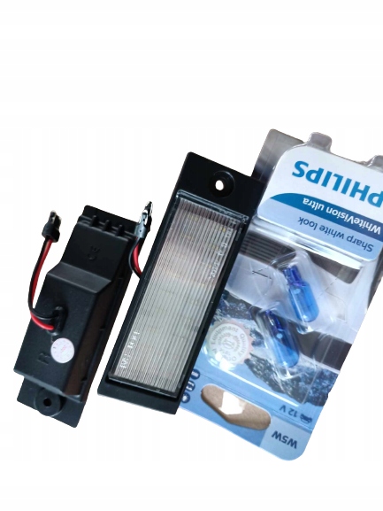 фото №1, 2 лампочки номерного знака led philips kia sportage ql 2015-