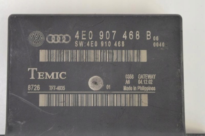 фото №5, Audi a8 s8 d3 2004 lhd модуль керуючий interfejsu diagnostycznego