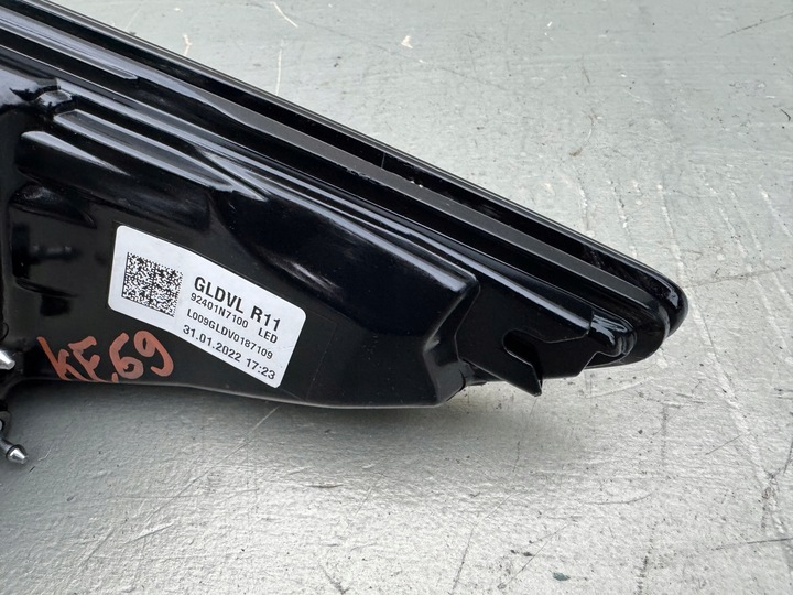 фото №13, Hyundai tucson iv 4 20r- лампа лівий зад ліва задня 92401n7100