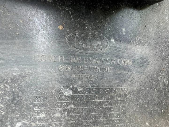 фото №10, Kia sorento iv 20- бампер спойлер зад 86612-p2000