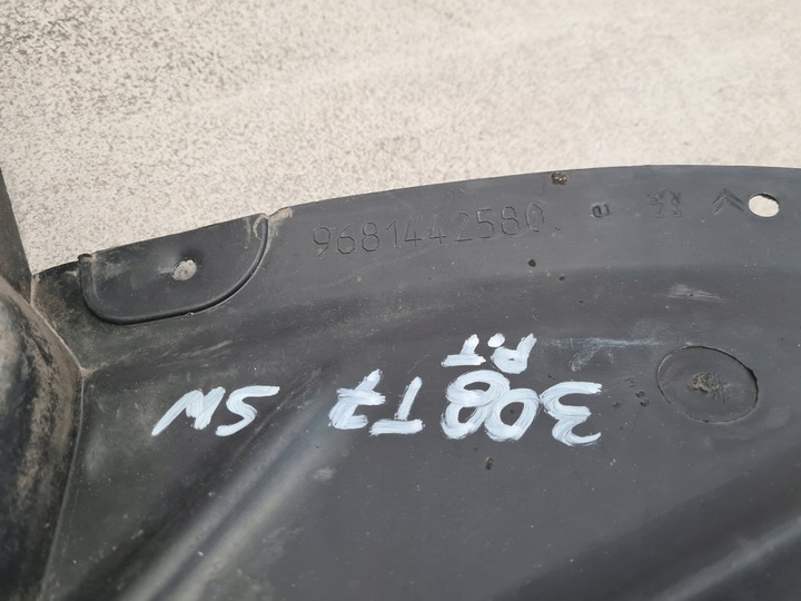 фото №12, Peugeot 308 t7 підкрилок правий зад універсал 9681442580