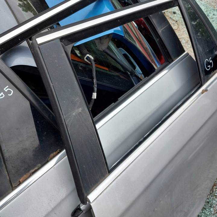 фото №7, Volkswagen vw golf v 5 универсал дверь левая задние серебристый