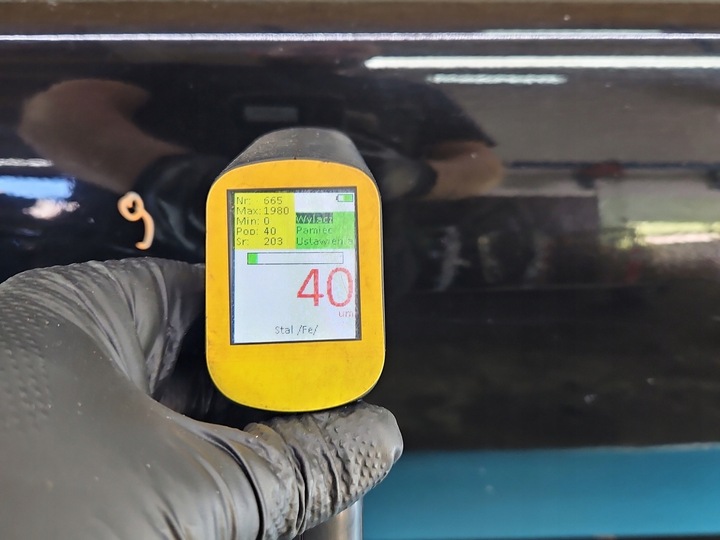 фото №14, Дверь зад левая задние kia sportage ii 2 04-10 чёрный 9p