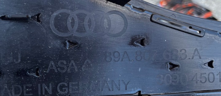 фото №10, Audi q4 e-tron рестайлінг решітка бампера захист під бампер 89a807061b