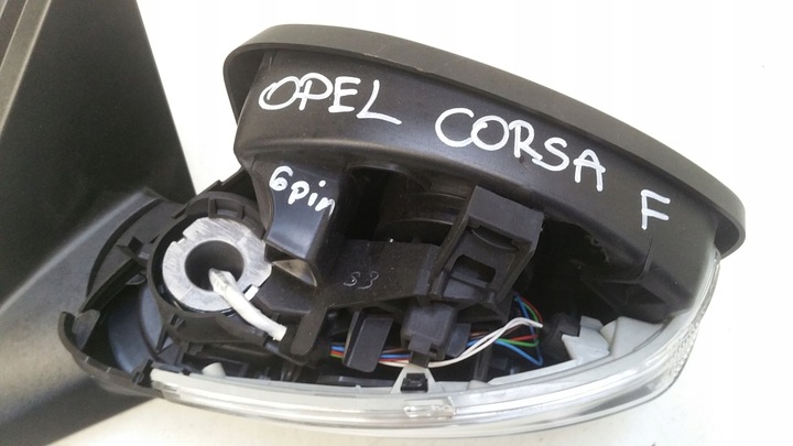 фото №5, Дзеркало ліві 6 pin європа opel corsa f
