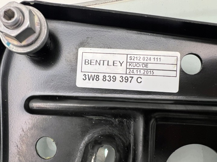 фото №11, Стекло левая зад подъемник bentley continental gt купе рестайлинг 3w 2011-2018