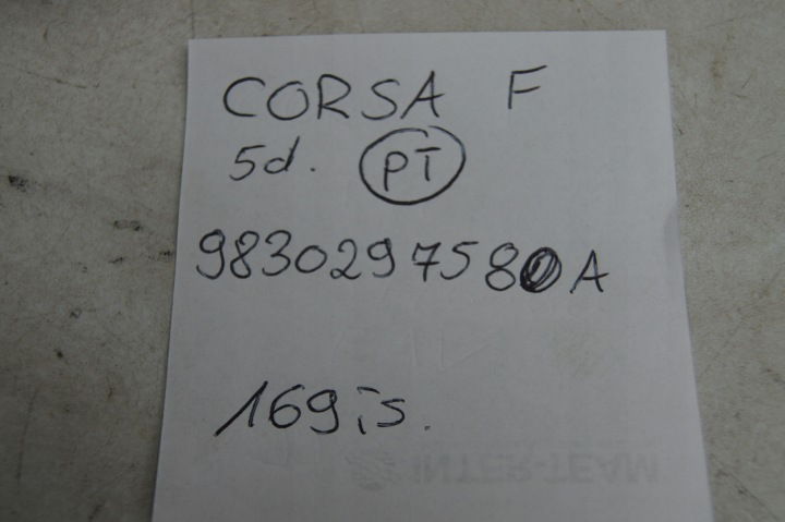 фото №7, Corsa f відбивач заглушка рамка права задня праве зад 9830297580a